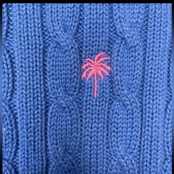 Lilly Pulitzer 100% Cotton Sweater Size M - Picture 2 of 3